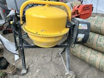Cement mixer – electric